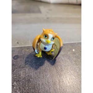 Disney eagle bird dog AS IS with necklace purple pendant toy figure